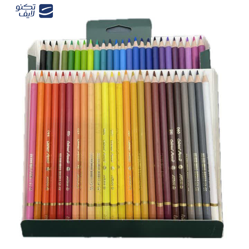 مداد رنگی 50 رنگ آریا مدل آرتیست طرح گل مداد رنگی 50 رنگ آریا مدل آرتیست طرح گل