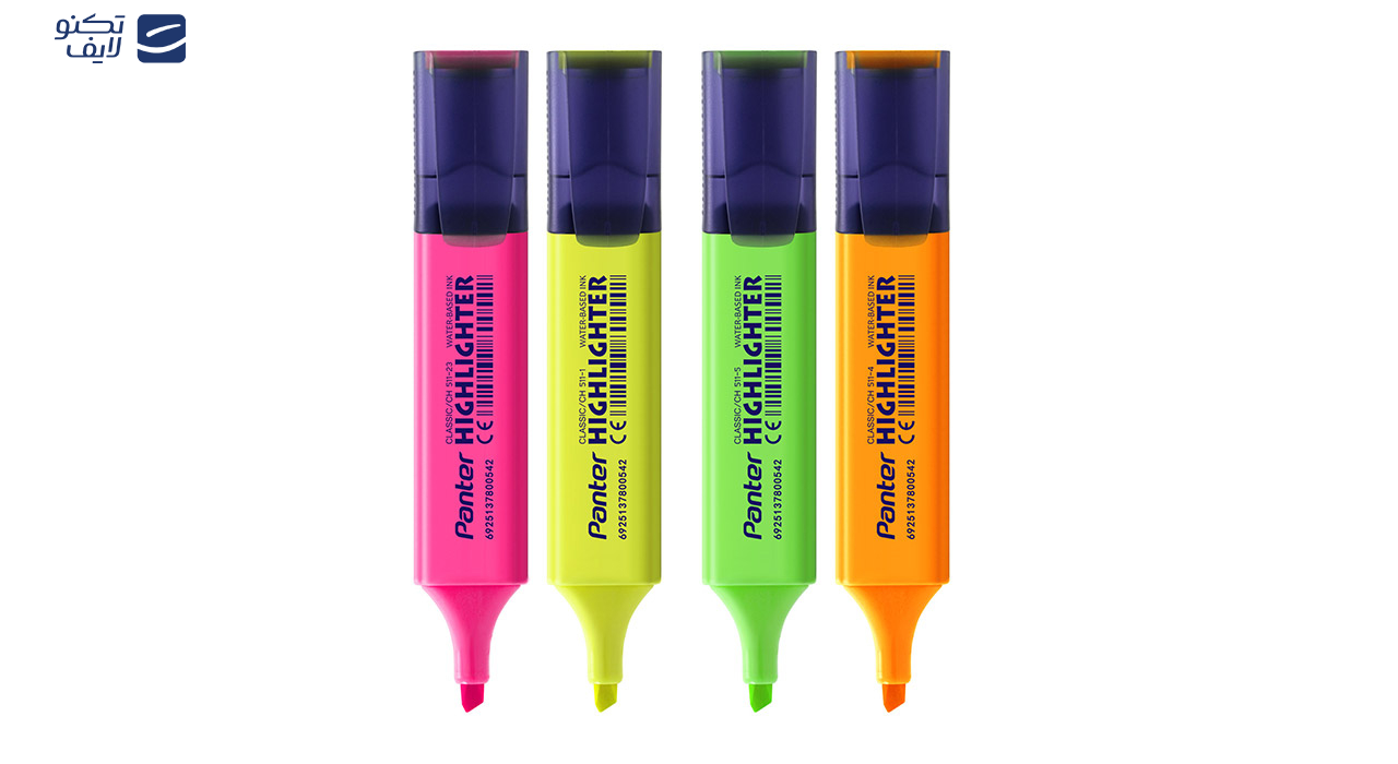 ماژیک علامت گذار پنتر مدل 6267 بسته 4 عددی سایز R1 ماژیک علامت گذار پنتر مدل 6267 بسته 4 عددی سایز R1