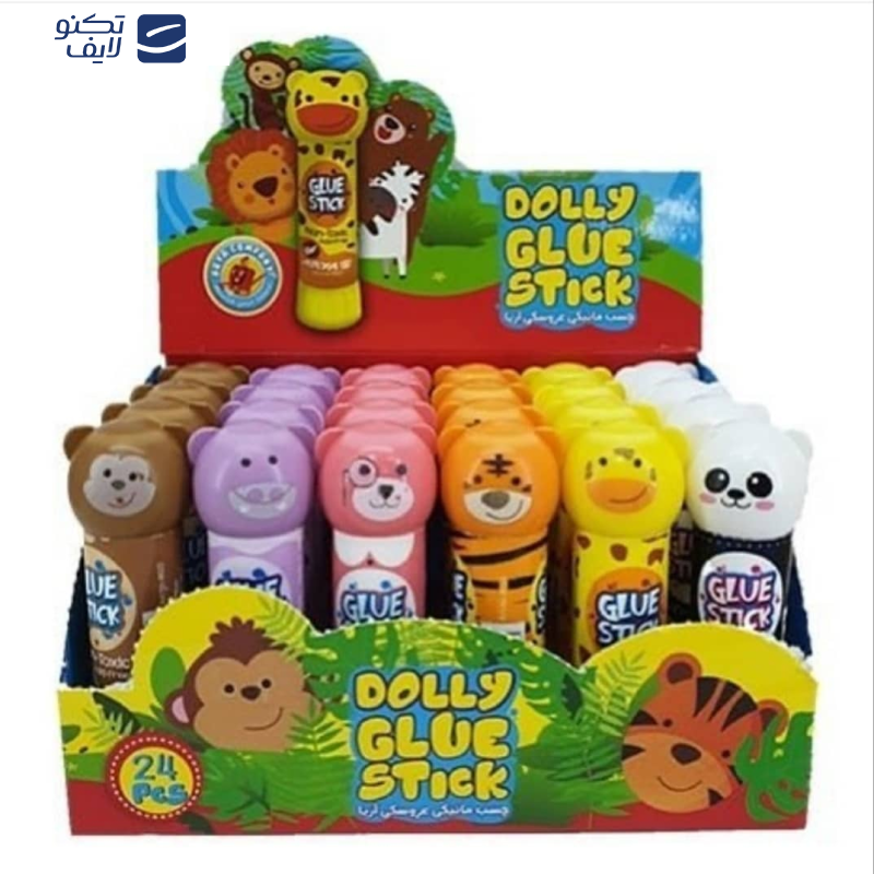 چسب ماتیکی آریا مدل عروسکی مجموعه 4 عددی چسب ماتیکی آریا مدل عروسکی مجموعه 4 عددی