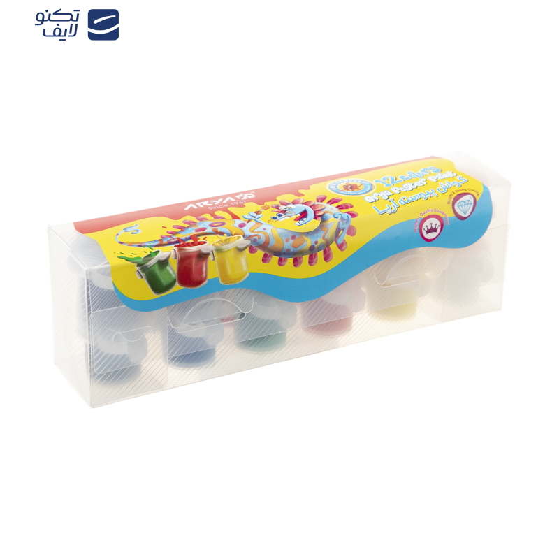 گواش 12 رنگ آریا مدل 4015