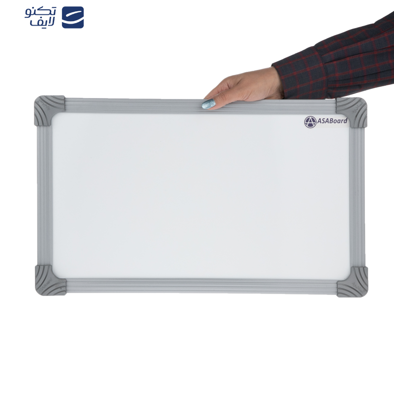 تخته وایت برد مغناطیسی آسا بُرد مدل بتا سایز 50x30 سانتی متر تخته وایت برد مغناطیسی آسا بُرد مدل بتا سایز 50x30 سانتی متر