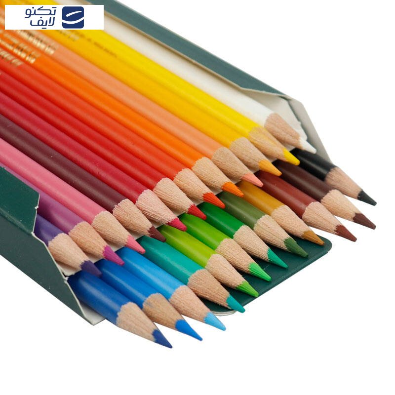 مداد رنگی 24 رنگ آریا مدل 3602 مداد رنگی 24 رنگ آریا مدل 3602