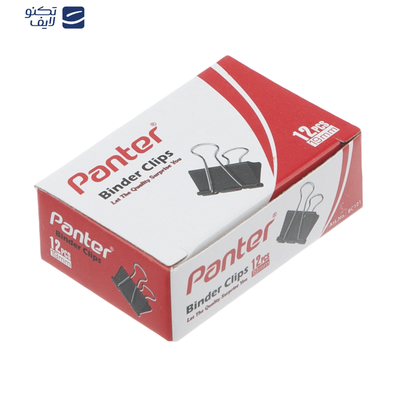 گیره کاغذ پنتر سایز 19 میلی متر گیره کاغذ پنتر سایز 19 میلی متر