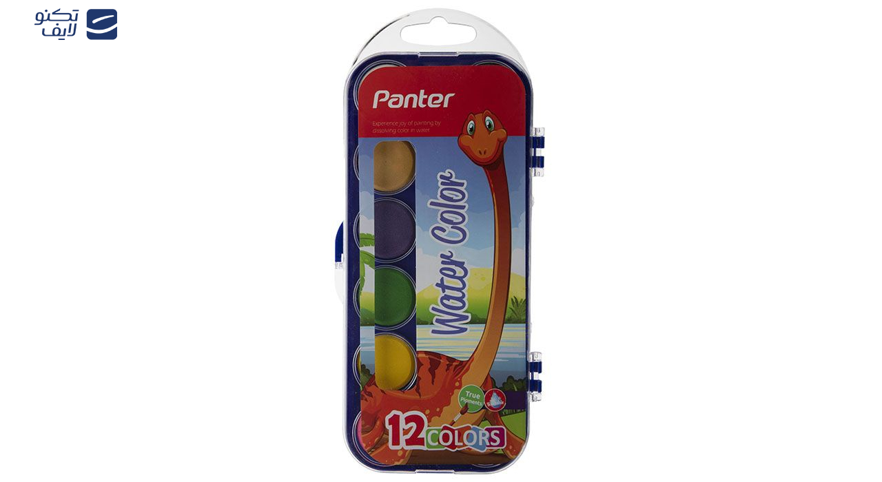 آبرنگ 12 رنگ پنتر مدل WC 102