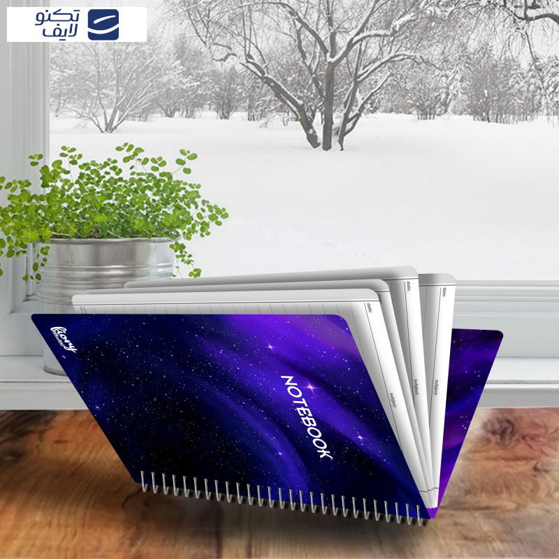 دفتر مشق 100 برگ مستر راد مدل کهکشانی طرح تحصیلی کد fiory 2066 دفتر مشق 100 برگ مستر راد مدل کهکشانی طرح تحصیلی کد fiory 2066