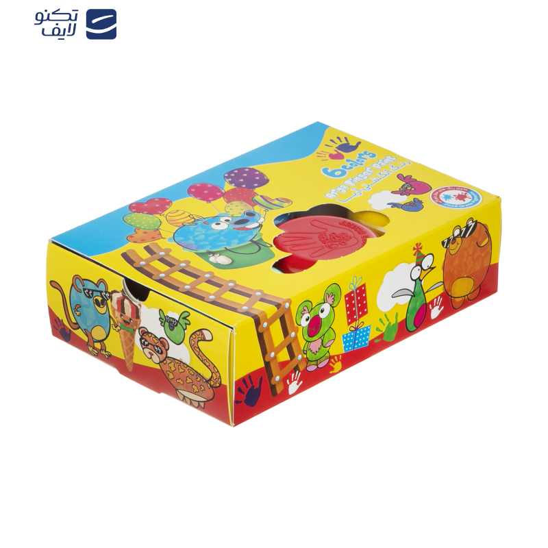 رنگ انگشتی 6 رنگ آریا مدل 7003- حجم 300 میلی لیتر رنگ انگشتی 6 رنگ آریا مدل 7003- حجم 300 میلی لیتر