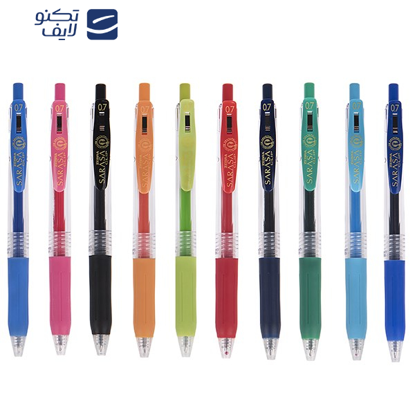 روان نویس 10 رنگ زبرا مدل Sarasa Clip روان نویس 10 رنگ زبرا مدل Sarasa Clip