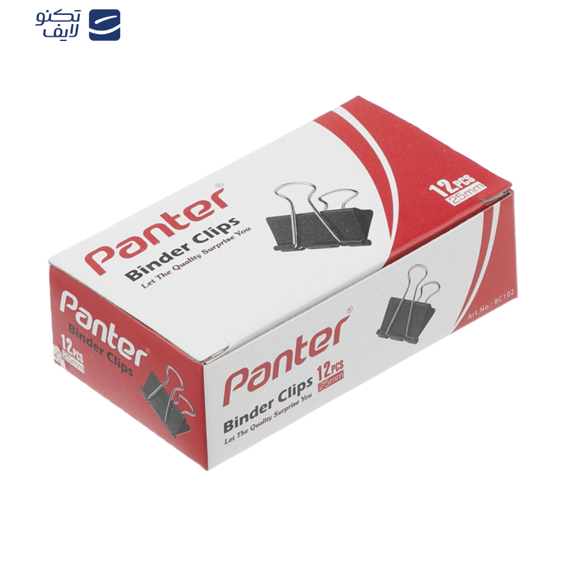 گیره کاغذ پنتر سایز 25 میلی متر گیره کاغذ پنتر سایز 25 میلی متر