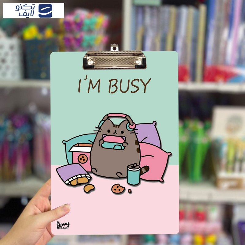 تخته شاسی مستر راد مدل گربه فانتزی طرح کیوت کد fiory 2386 سایز A4  تخته شاسی مستر راد مدل گربه فانتزی طرح کیوت کد fiory 2386 سایز A4