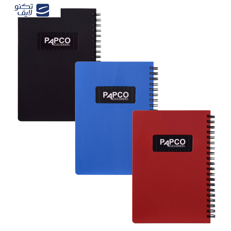 دفتر یادداشت 100 برگ پاپکو مدل NB - 647 بسته 3 عددی