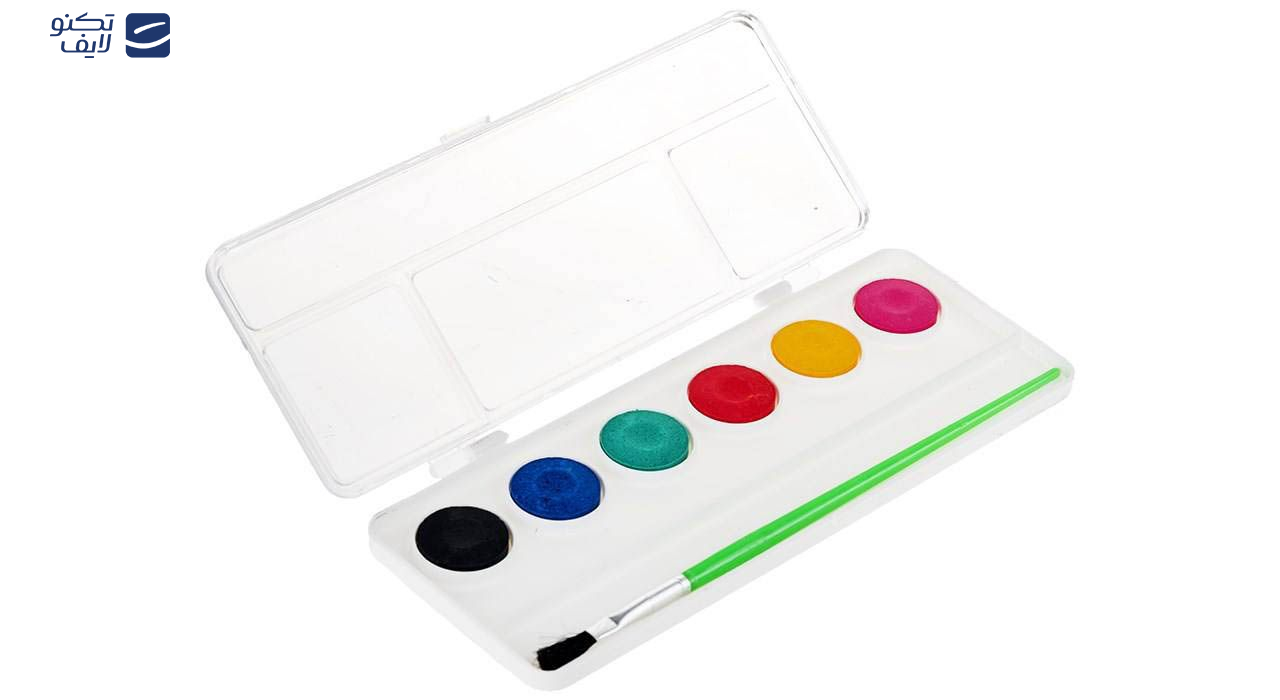 آبرنگ 6 رنگ آریا مدل 5001