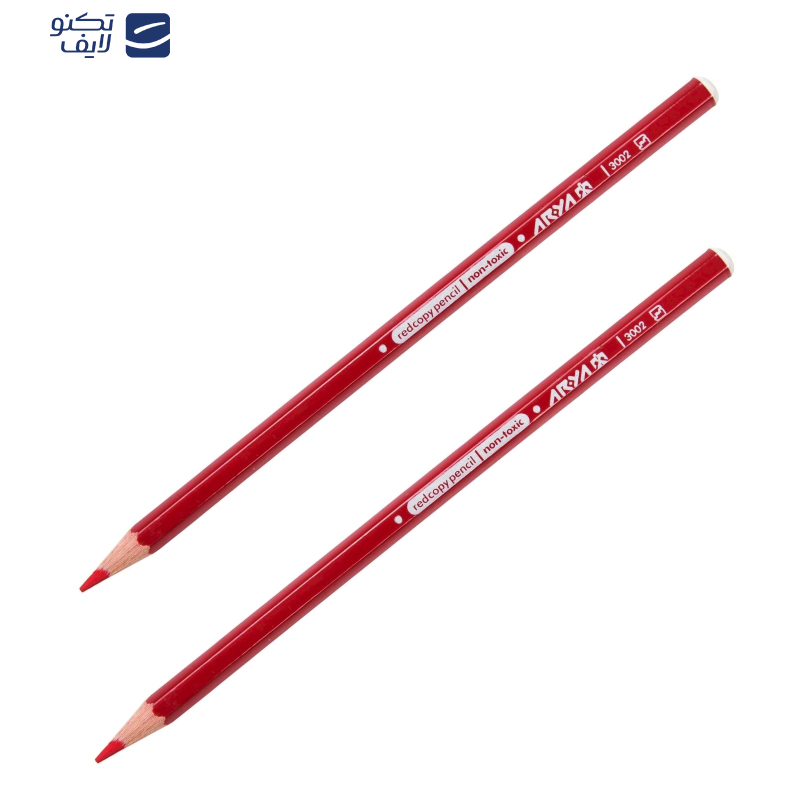 مداد قرمز آریا مدل کد 60002155 بسته 2 عددی مداد قرمز آریا مدل کد 60002155 بسته 2 عددی