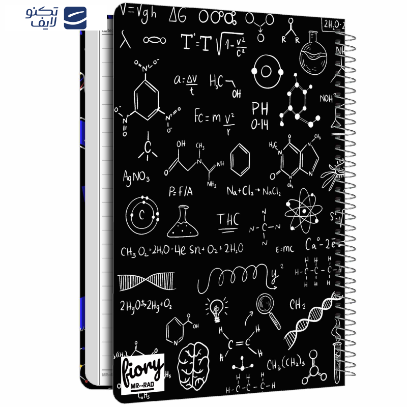 دفتر مشق 50 برگ مستر راد مدل دفتر شیمی کد 1716 دفتر مشق 50 برگ مستر راد مدل دفتر شیمی کد 1716