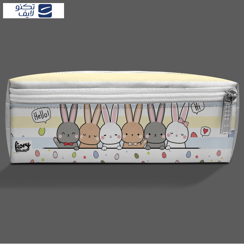 جامدادی مستر راد مدل سه زیپ طرح خرگوش آنجل کد 2484 جامدادی مستر راد مدل سه زیپ طرح خرگوش آنجل کد 2484