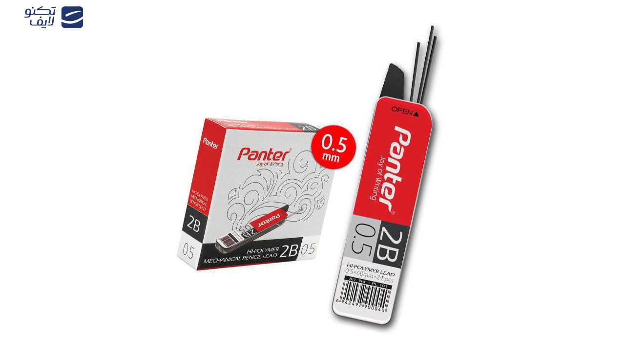 نوک مداد نوکی 0.5 میلی متری پنتر مدل پلیمری بسته 12 عددی نوک مداد نوکی 0.5 میلی متری پنتر مدل پلیمری بسته 12 عددی