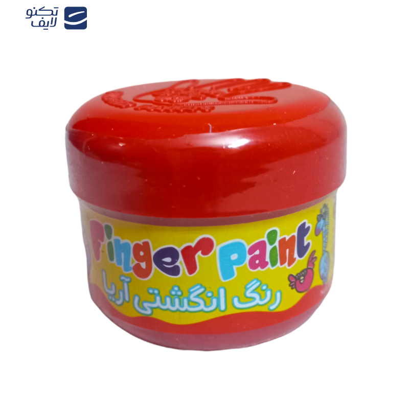 رنگ انگشتی 3 رنگ آریا مدل 02 به همراه پاستل روغنی رنگ انگشتی 3 رنگ آریا مدل 02 به همراه پاستل روغنی