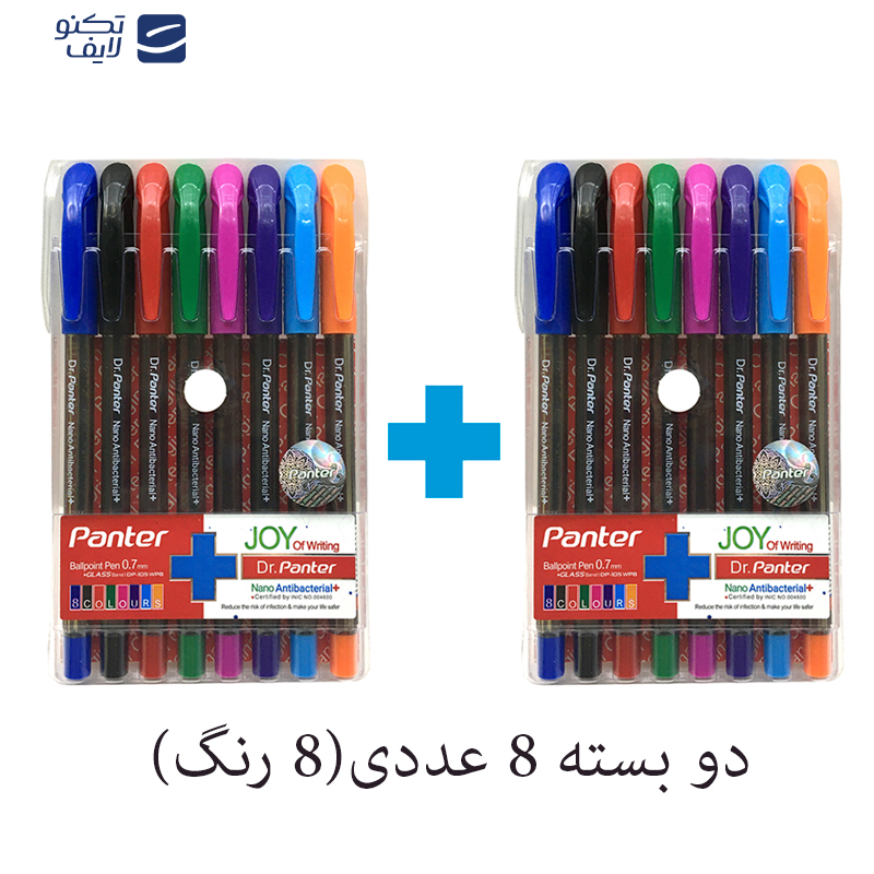 خودکار پنتر مدل DrDP105 بسته 16 عددی 