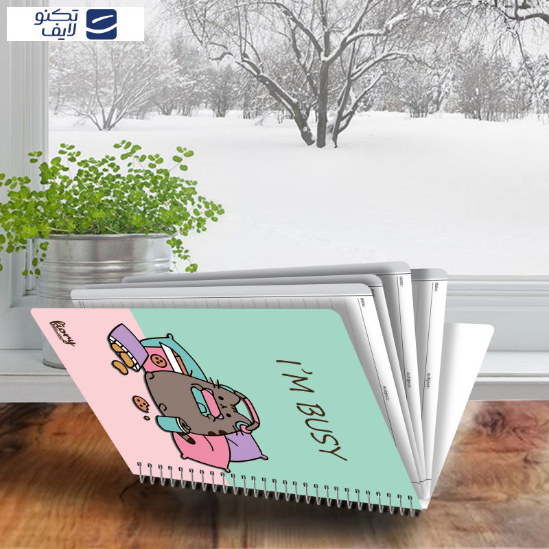 دفتر مشق 50 برگ مستر راد مدل گربه کیوت کد fiory 2191 دفتر مشق 50 برگ مستر راد مدل گربه کیوت کد fiory 2191