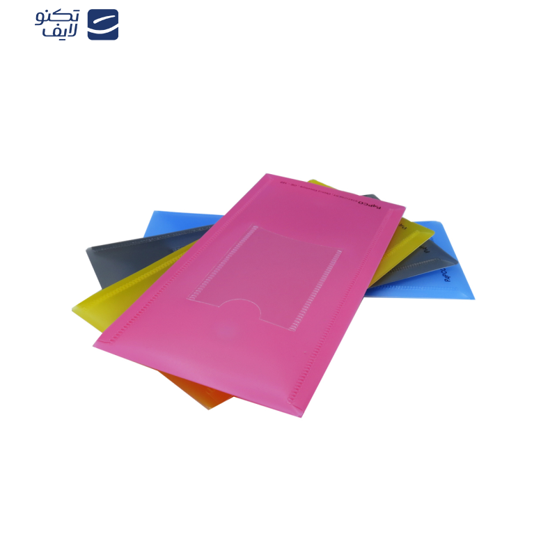 پوشه دکمه دار پاپکو مدل ارکید کد OE-122 پوشه دکمه دار پاپکو مدل ارکید کد OE-122