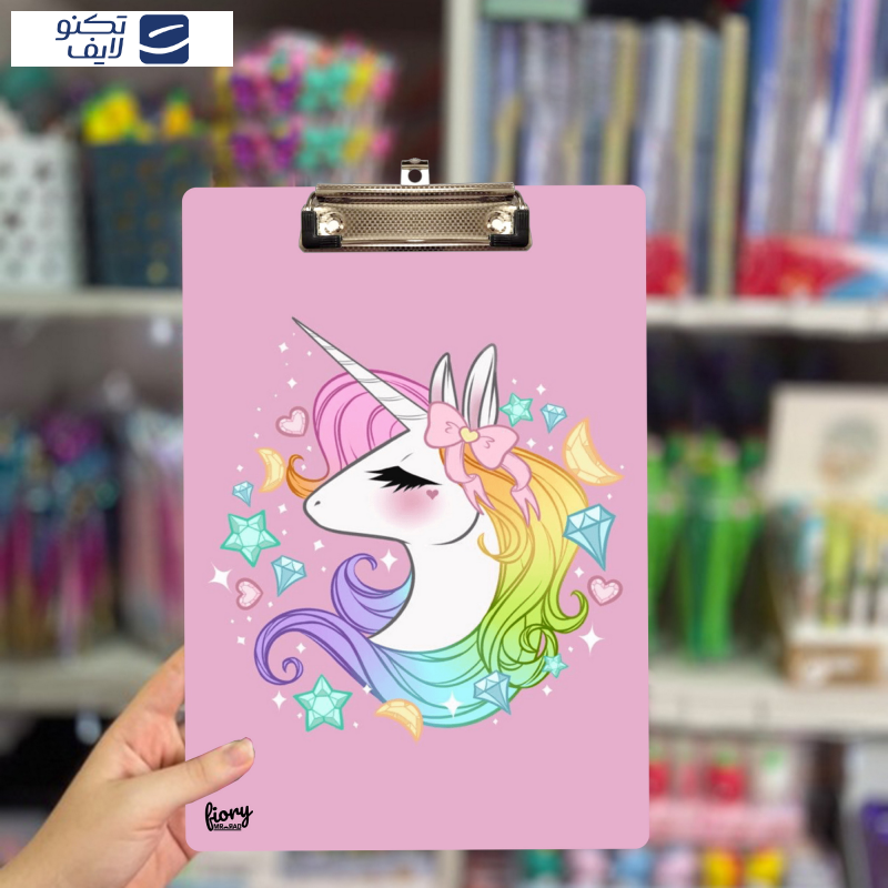 تخته شاسی مستر راد مدل اسب تک شاخ sparkel کد fiory 2387 سایز A4