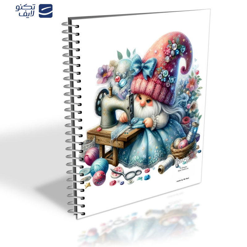 دفتر خیاطی 75 برگ مستر راد مدل ترمه کد fiory 2609 دفتر خیاطی 75 برگ مستر راد مدل ترمه کد fiory 2609