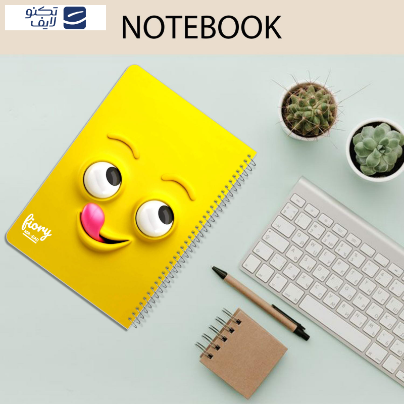 دفتر مشق مستر راد مدل ایموجی طرح خوشمزه کد 1570  دفتر مشق مستر راد مدل ایموجی طرح خوشمزه کد 1570