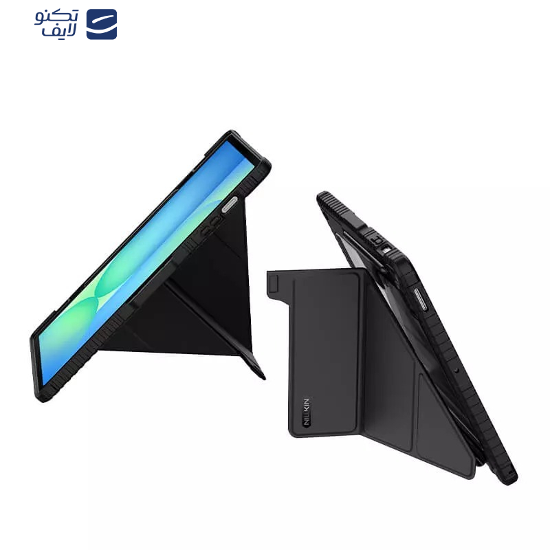 کیف کلاسوری نیلکین مدل Bumper Pro Multi-angle folding style مناسب برای تبلت سامسونگ Galaxy Tab S10 FE Plus کیف کلاسوری نیلکین مدل Bumper Pro Multi-angle folding style مناسب برای تبلت سامسونگ Galaxy Tab S10 FE Plus