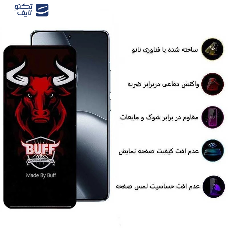 محافظ صفحه نمایش بوف مدل Ceramic Pro مناسب برای گوشی موبایل شیائومی Poco F7 Ultra /F7 Pro /15s Pro محافظ صفحه نمایش بوف مدل Ceramic Pro مناسب برای گوشی موبایل شیائومی Poco F7 Ultra /F7 Pro /15s Pro