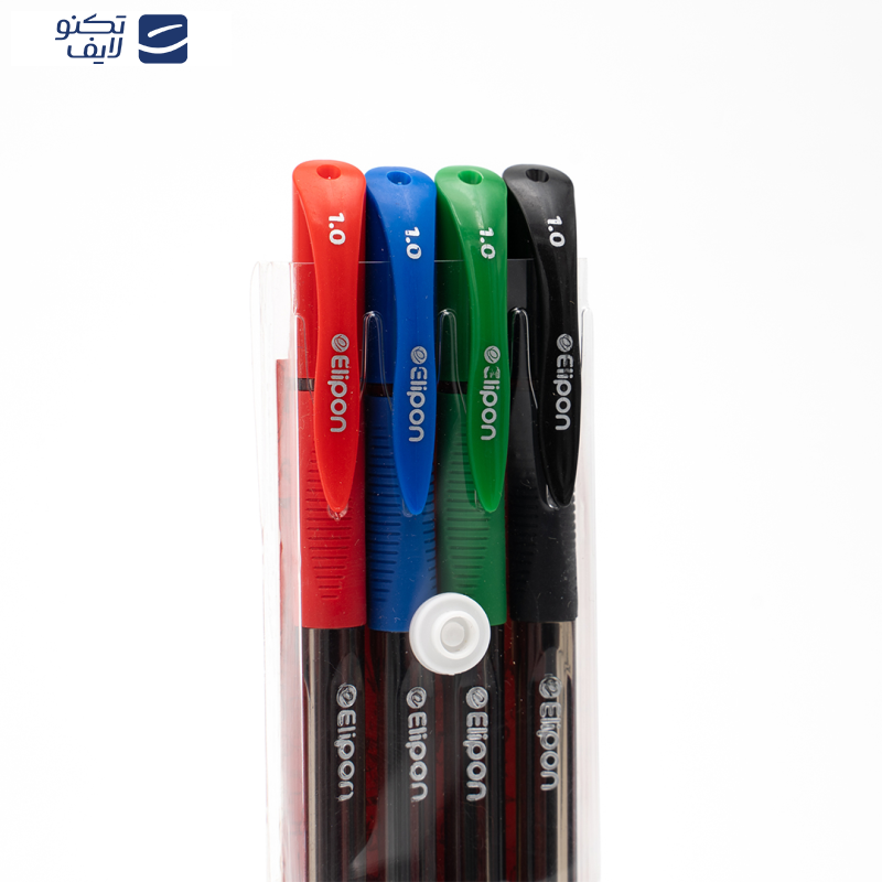 خودکار الیپون مدل Semi Gel کد 8261403 بسته 4 عددی خودکار الیپون مدل Semi Gel کد 8261403 بسته 4 عددی