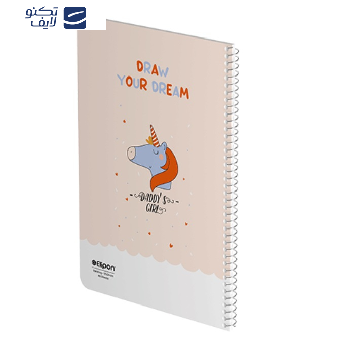 دفتر نقاشی 40 برگ الیپون کد 2891676 دفتر نقاشی 40 برگ الیپون کد 2891676