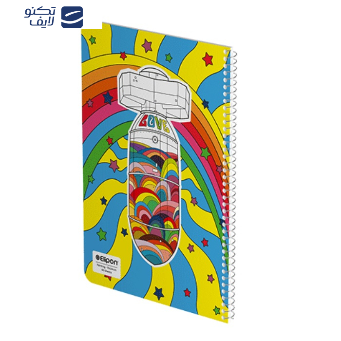 دفتر نقاشی 40 برگ الیپون کد 2891675 دفتر نقاشی 40 برگ الیپون کد 2891675