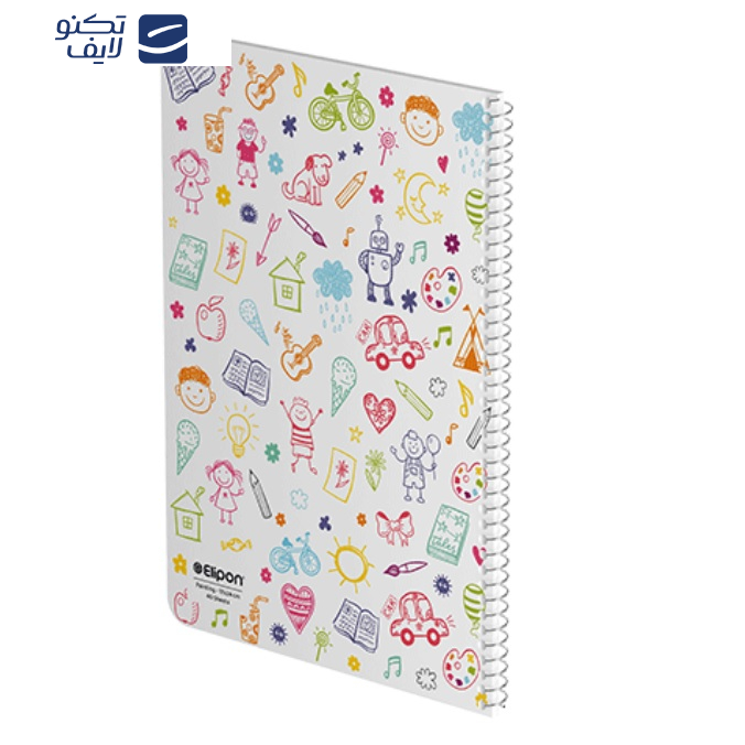 دفتر نقاشی 40 برگ الیپون کد 2891670 دفتر نقاشی 40 برگ الیپون کد 2891670