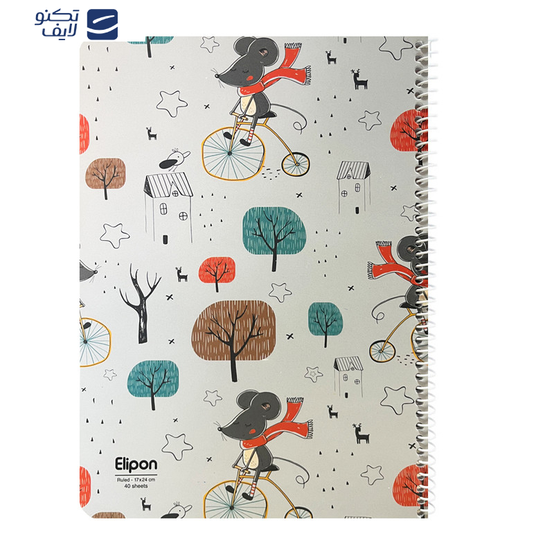 دفتر مشق 40 برگ الیپون مدل 2141222 کد 154201 دفتر مشق 40 برگ الیپون مدل 2141222 کد 154201