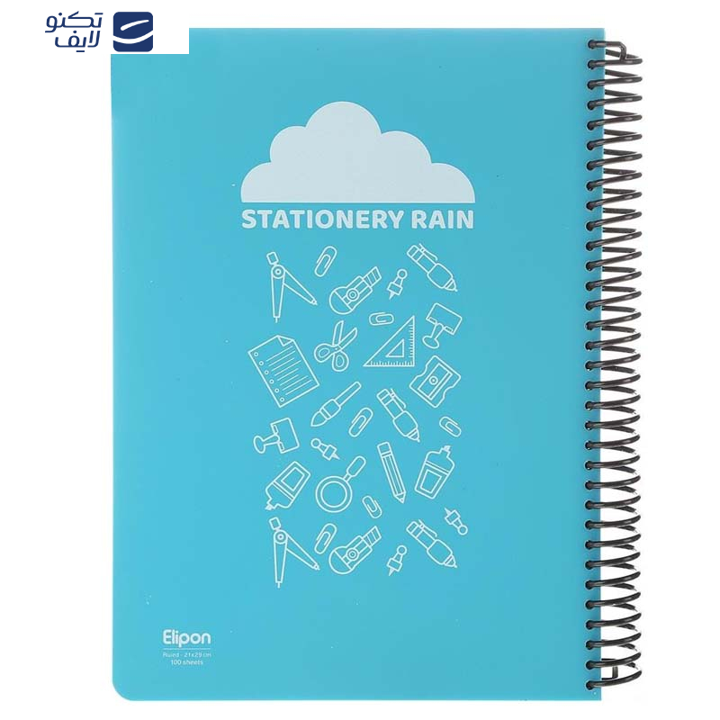 دفتر 100 برگ الیپون مدل 8131622 کد 154213 دفتر 100 برگ الیپون مدل 8131622 کد 154213