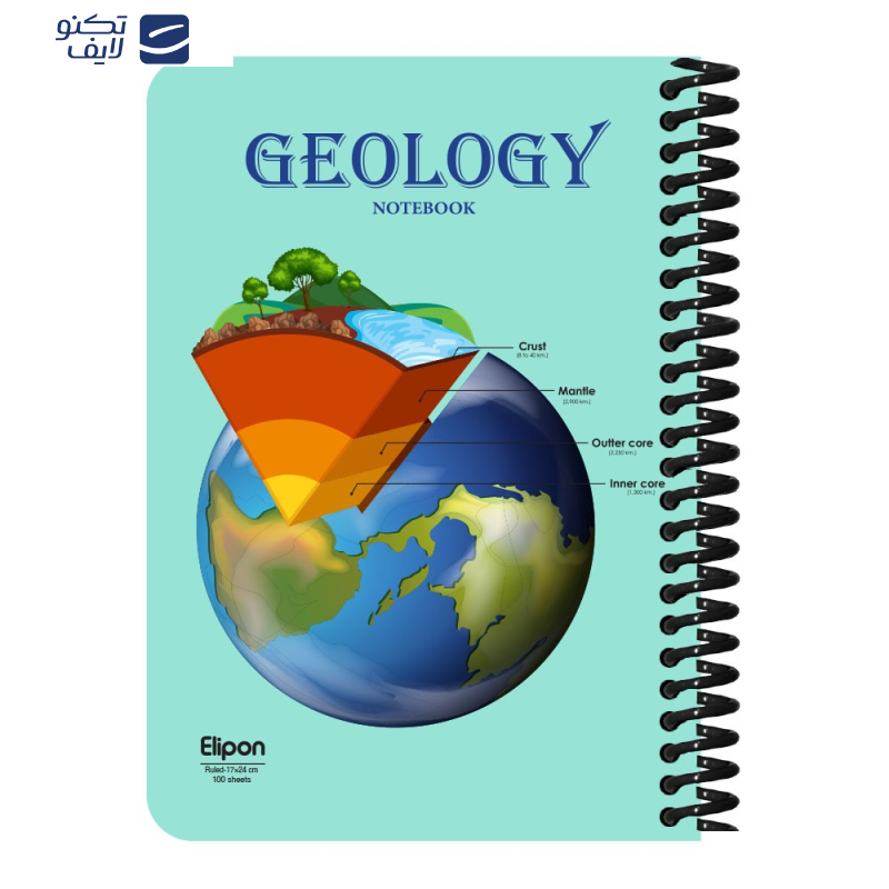 دفتر مشق 100 برگ الیپون کد 2431603 دفتر مشق 100 برگ الیپون کد 2431603