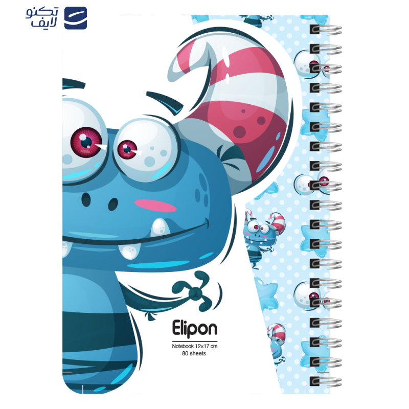 دفتر یادداشت 80 برگ الیپون کد 2801380 دفتر یادداشت 80 برگ الیپون کد 2801380