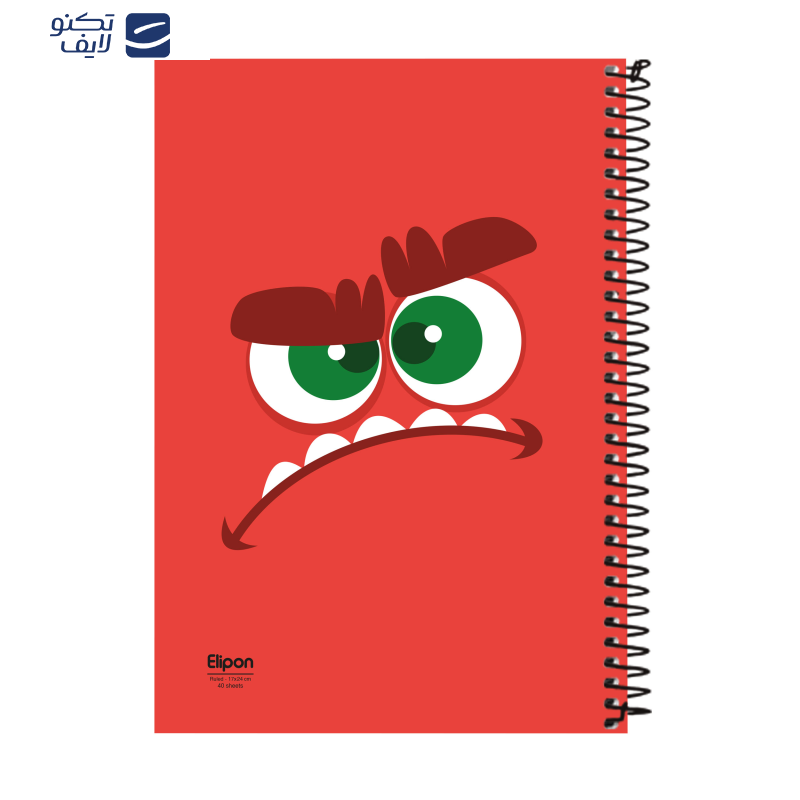 دفتر مشق 40 برگ الیپون کد 2121529 دفتر مشق 40 برگ الیپون کد 2121529