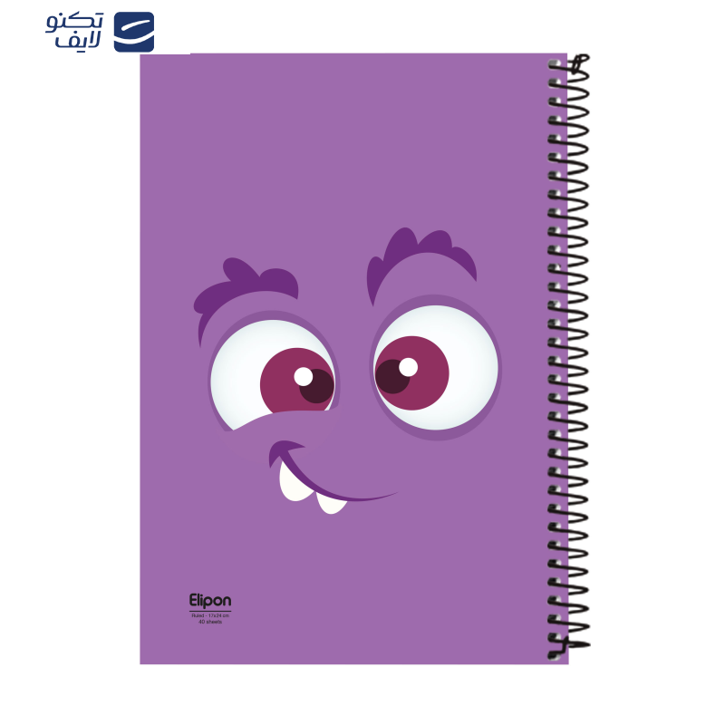 دفتر مشق 40 برگ الیپون کد 2121528 دفتر مشق 40 برگ الیپون کد 2121528
