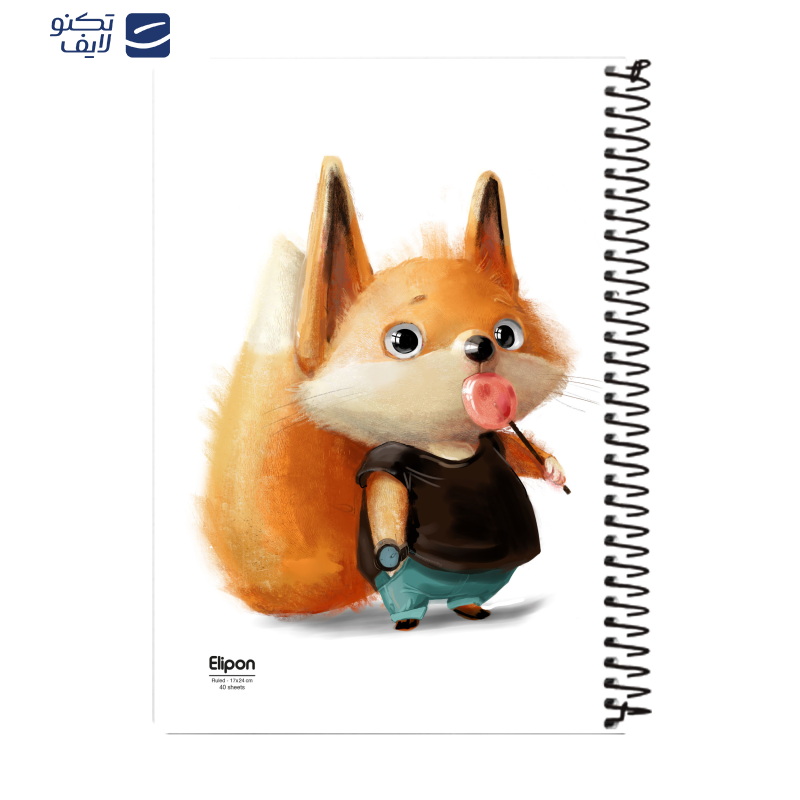 دفتر مشق 40 برگ الیپون کد 2121525 دفتر مشق 40 برگ الیپون کد 2121525