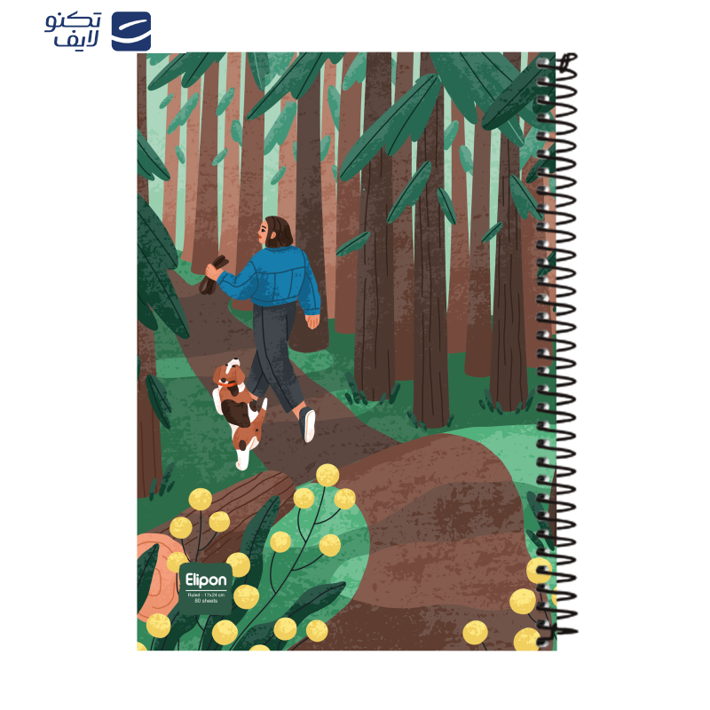 دفتر مشق 80 برگ الیپون کد 2311551 دفتر مشق 80 برگ الیپون کد 2311551