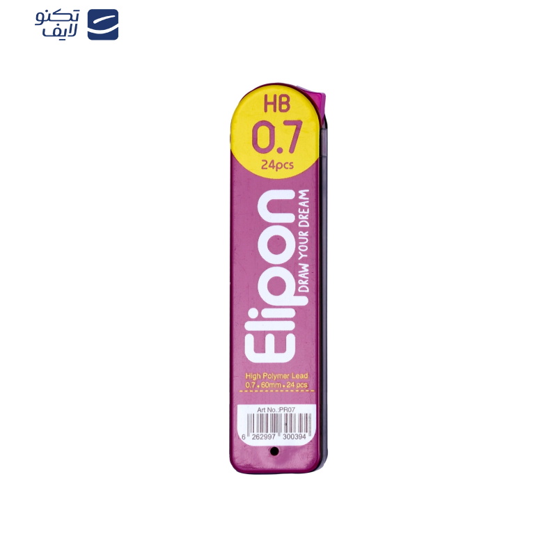 نوک مداد نوکی 0.7 میلی متری الیپون مدل 24 مغزی کد 8161301 نوک مداد نوکی 0.7 میلی متری الیپون مدل 24 مغزی کد 8161301