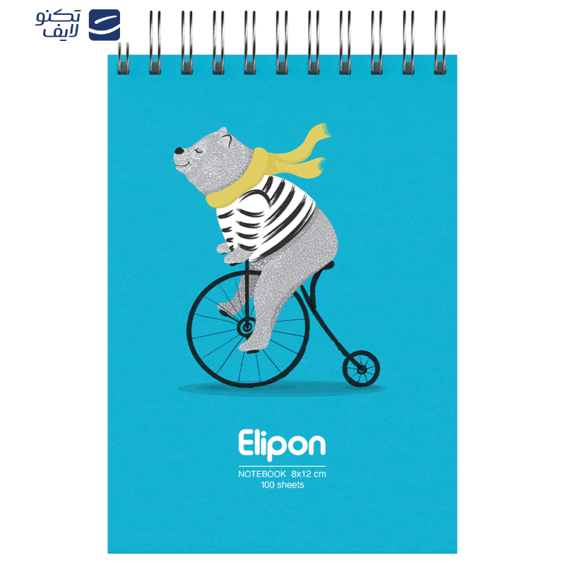 دفتر یادداشت 100 برگ الیپون کد 2651385  دفتر یادداشت 100 برگ الیپون کد 2651385