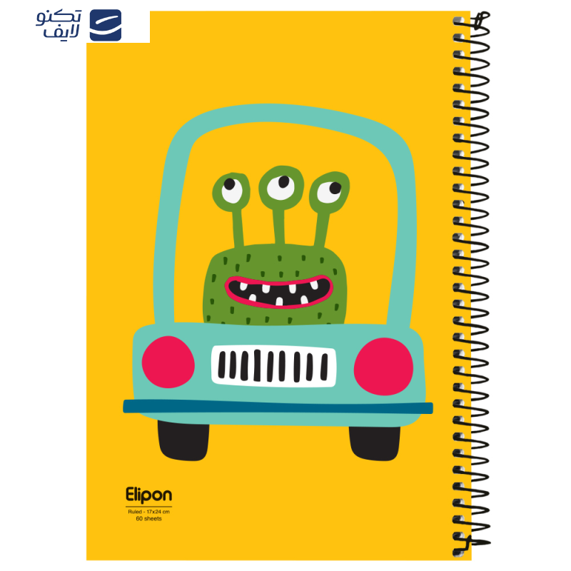 دفتر مشق 60 برگ الیپون کد 2272354  دفتر مشق 60 برگ الیپون کد 2272354