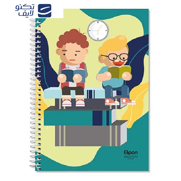 دفتر زبان 60 برگ الیپون کد 2591347 دفتر زبان 60 برگ الیپون کد 2591347
