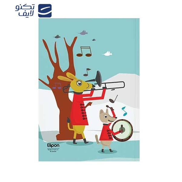 دفتر مشق 40 برگ الیپون کد 2921229 دفتر مشق 40 برگ الیپون کد 2921229