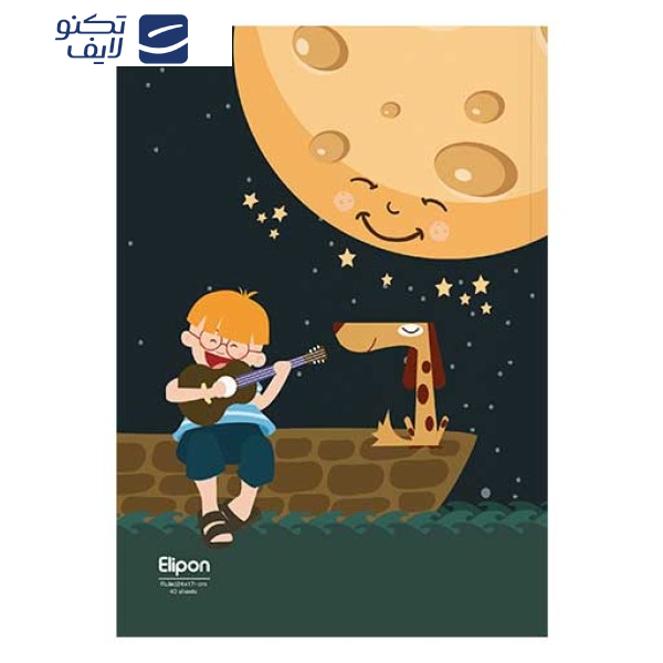 دفتر مشق 40 برگ الیپون با کد 2921227 دفتر مشق 40 برگ الیپون با کد 2921227