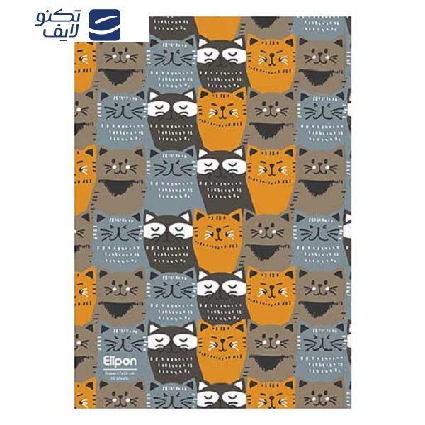 دفتر مشق 60 برگ الیپون کد 2151235 دفتر مشق 60 برگ الیپون کد 2151235