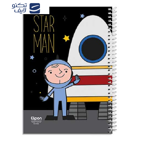 دفتر مشق 60 برگ الیپون کد 2231313  دفتر مشق 60 برگ الیپون کد 2231313