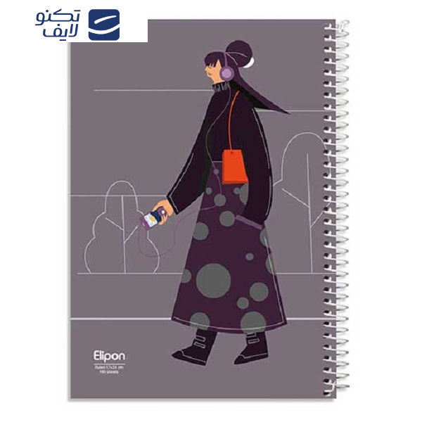 دفتر مشق 100 برگ الیپون کد 2391271 دفتر مشق 100 برگ الیپون کد 2391271