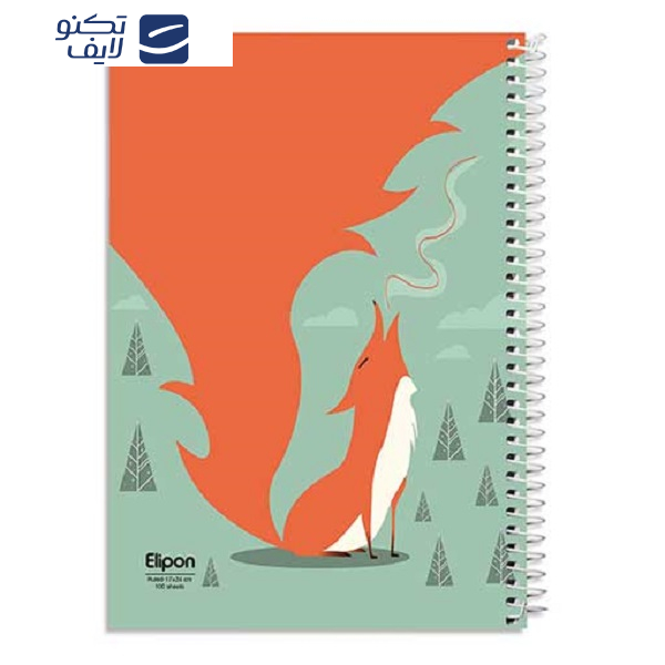 دفتر مشق 100 برگ الیپون کد 2391273 دفتر مشق 100 برگ الیپون کد 2391273